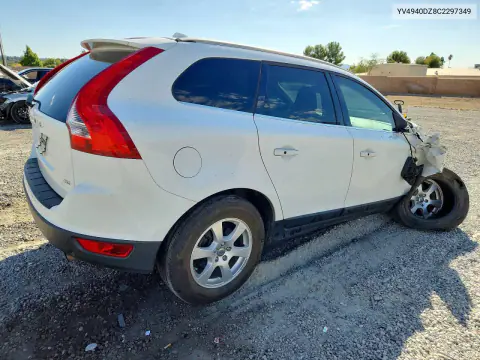 2012 Volvo Xc60 3.2 VIN YV4940DZ8C2297349 фото 3