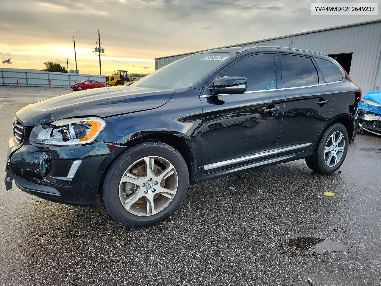 2015 Volvo Xc60 T6 Premier VIN YV449MDK2F2649237 фото 1