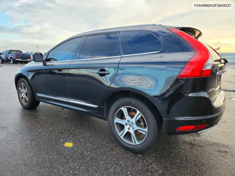 2015 Volvo Xc60 T6 Premier VIN YV449MDK2F2649237 фото 2