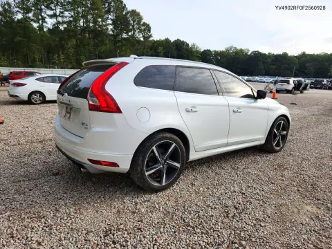 2015 Volvo Xc60 T6 R-Design Premier VIN YV4902RF0F2560928 фото 3