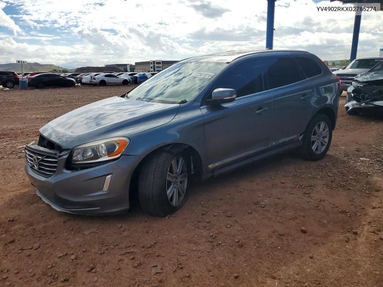 2016 Volvo Xc60 T6 Premier VIN YV4902RKXG2785274 фото 1