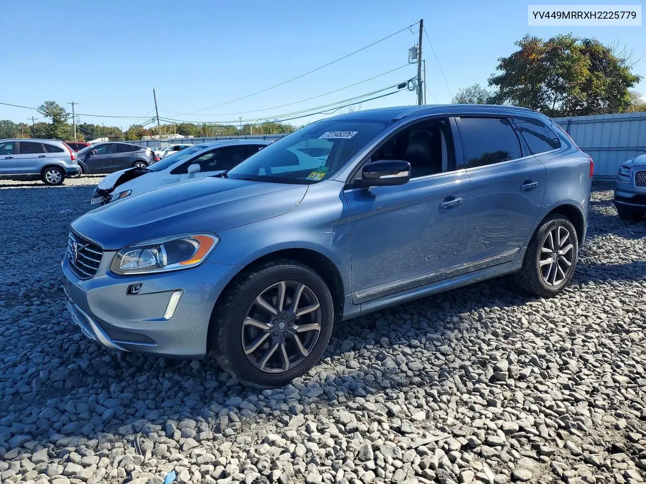 2017 Volvo Xc60 T6 Dynamic VIN YV449MRRXH2225779 фото 1
