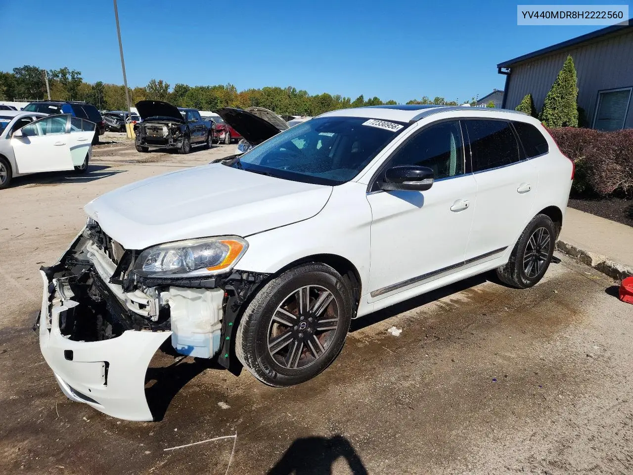 2017 Volvo Xc60 T5 Dynamic VIN YV440MDR8H2222560 фото 1