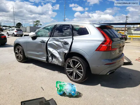 2018 Volvo Xc60 T6 R-Design VIN LYVA22RM6JB110412 фото 2