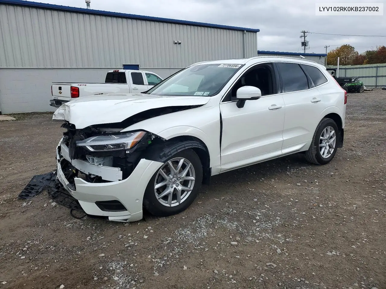 LYV102RK0KB237002 Volvo XC60 2019 — повреждение Передняя часть, фото до ремонта