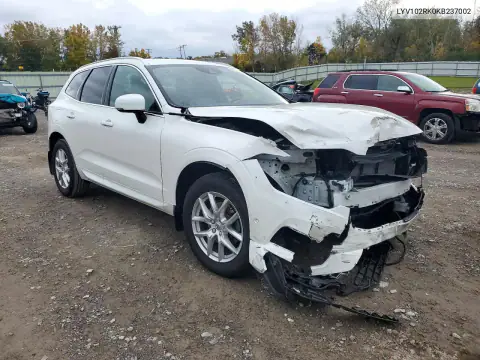 LYV102RK0KB237002 — 2019 Volvo XC60, фото 4 с аукциона Copart, Передняя часть