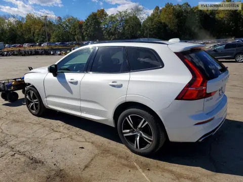 2020 Volvo Xc60 T5 R-Design VIN YV4102RM6L1555326 фото 2