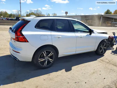 2020 Volvo Xc60 T5 R-Design VIN YV4102RM6L1555326 фото 3