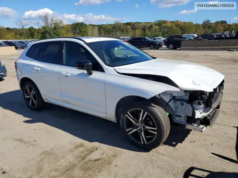 2020 Volvo Xc60 T5 R-Design VIN YV4102RM6L1555326 фото 4