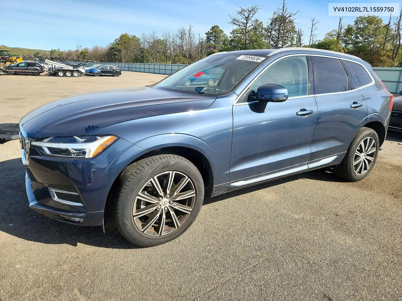 2020 Volvo Xc60 T5 Inscription VIN YV4102RL7L1559750 фото 1