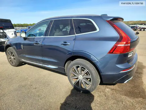 2020 Volvo Xc60 T5 Inscription VIN YV4102RL7L1559750 фото 2