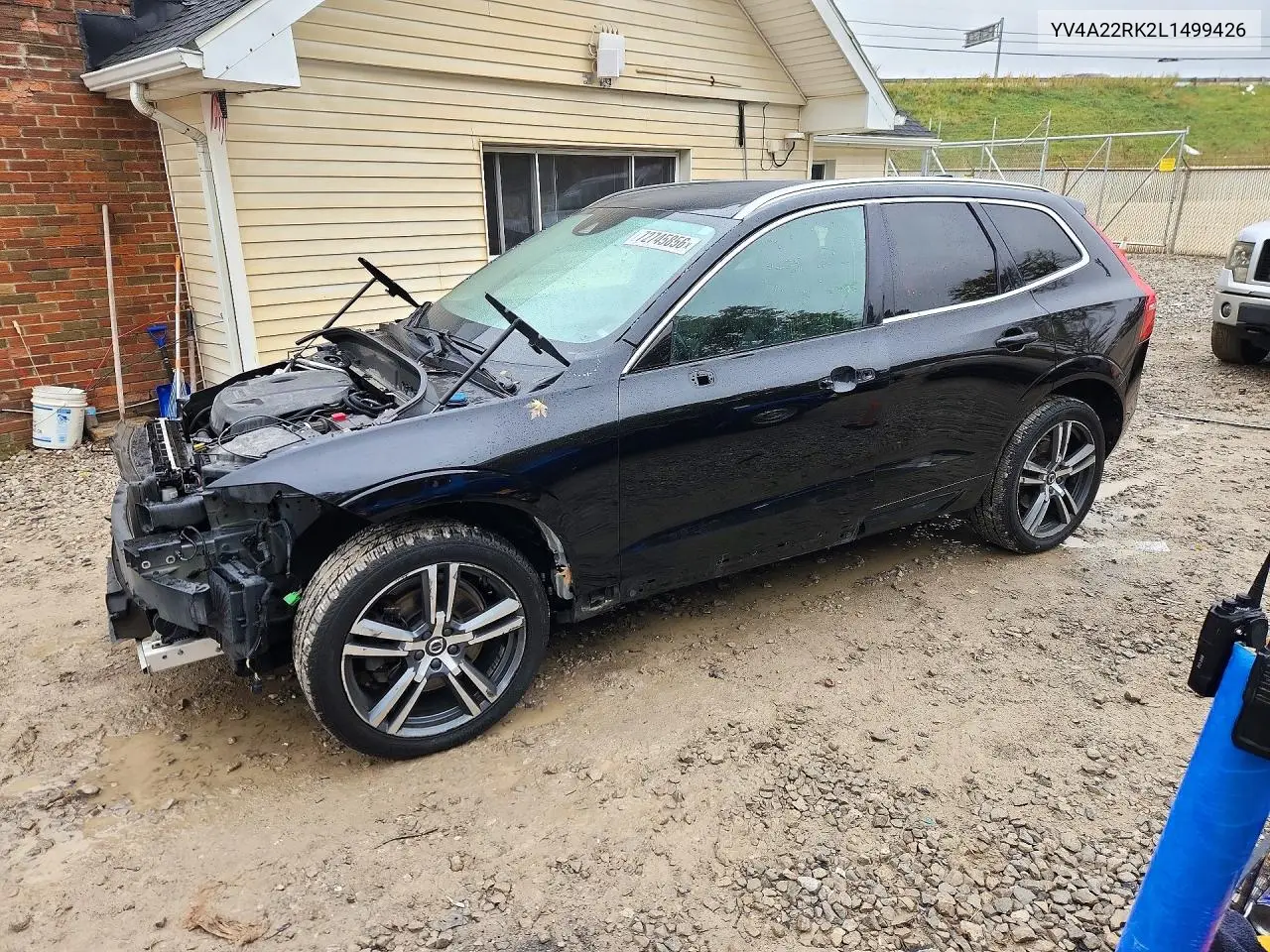 YV4A22RK2L1499426 Volvo XC60 2020 — повреждение Град, фото до ремонта
