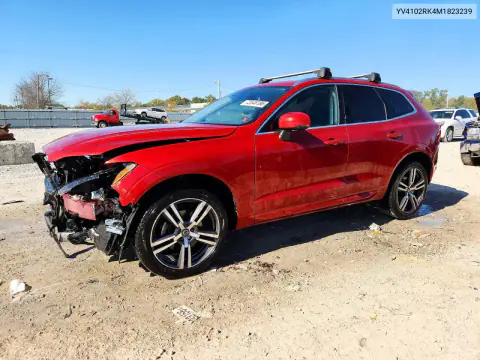 2021 Volvo Xc60 T5 Momentum VIN YV4102RK4M1823239 фото 1