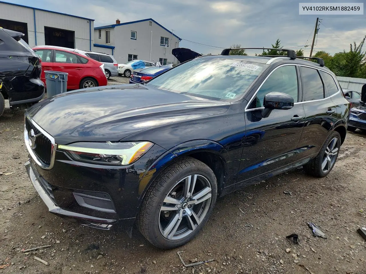 YV4102RK5M1882459 Volvo XC60 2021 — повреждение Подтопление, фото до ремонта