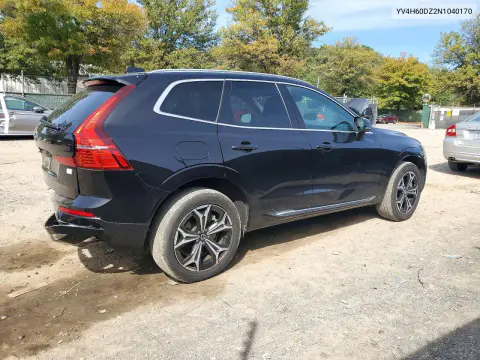 2022 Volvo Xc60 T8 Recharge Inscription Express VIN YV4H60DZ2N1040170 фото 3