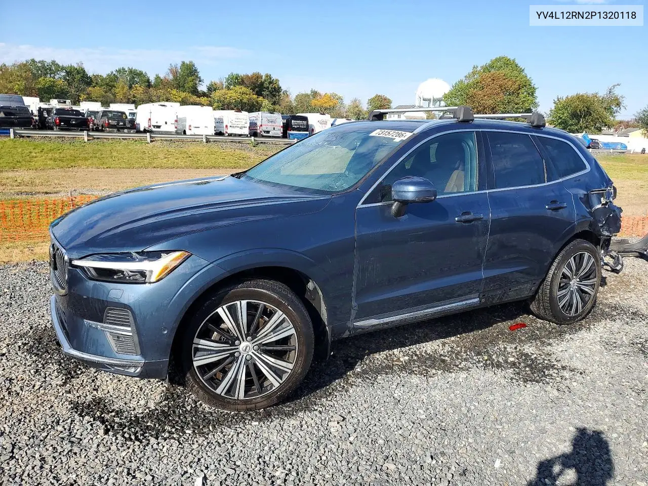 YV4L12RN2P1320118 Volvo XC60 2023 — повреждение Задняя часть, фото до ремонта