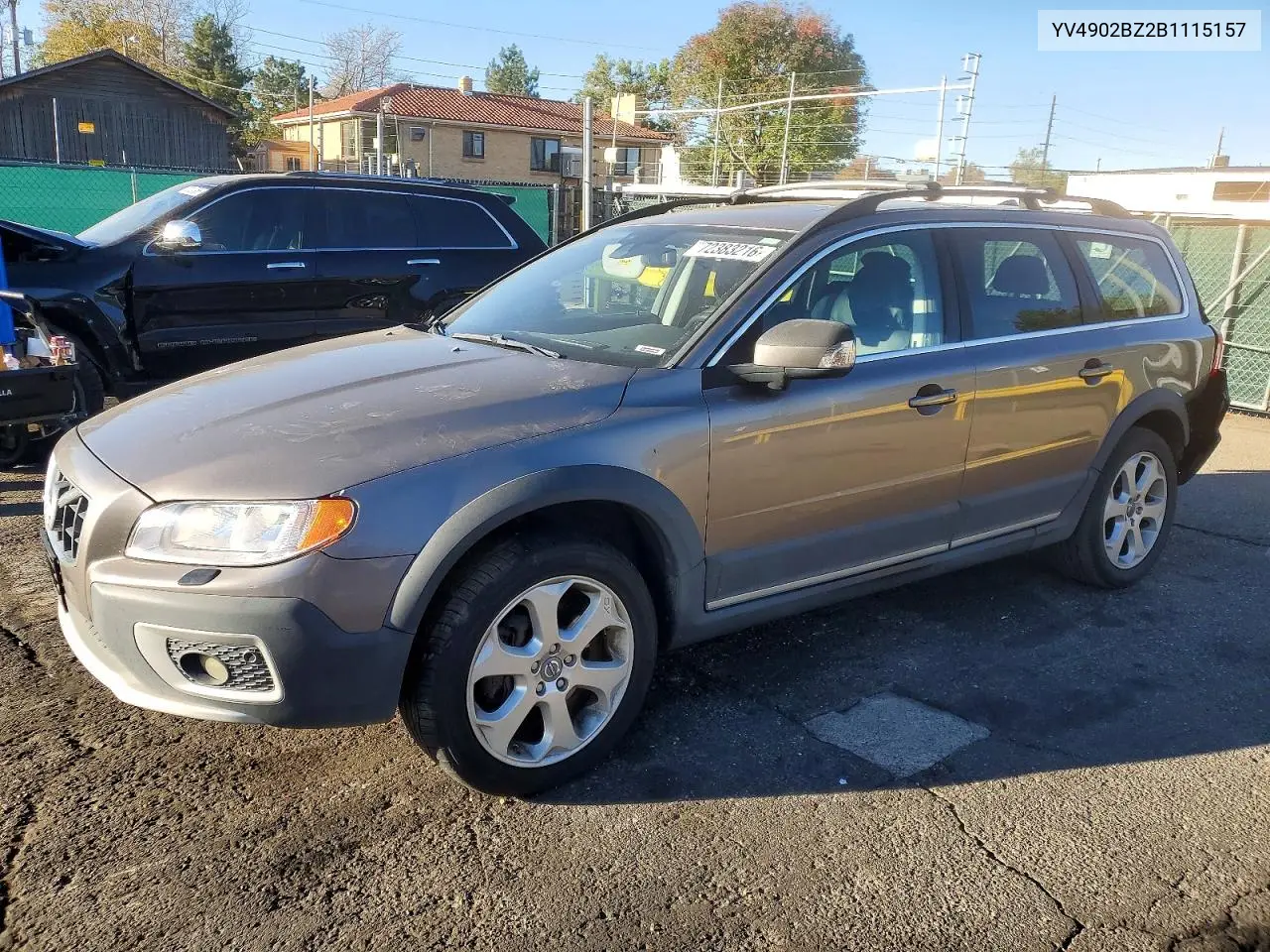 2011 Volvo Xc70 T6 VIN YV4902BZ2B1115157 фото 1