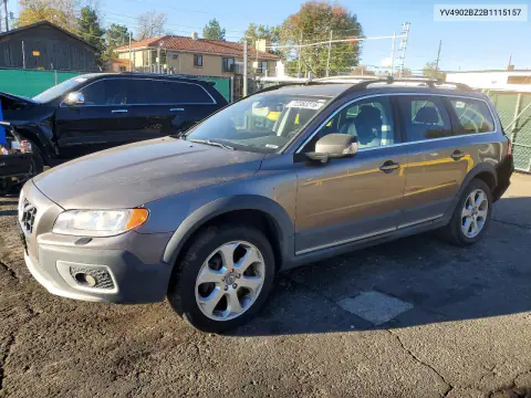 YV4902BZ2B1115157 — 2011 Volvo XC70, Задняя часть, фото до ремонта
