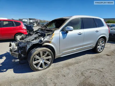 YV4A22PL2H1185200 — 2017 Volvo XC90, Пожар, фото до ремонта