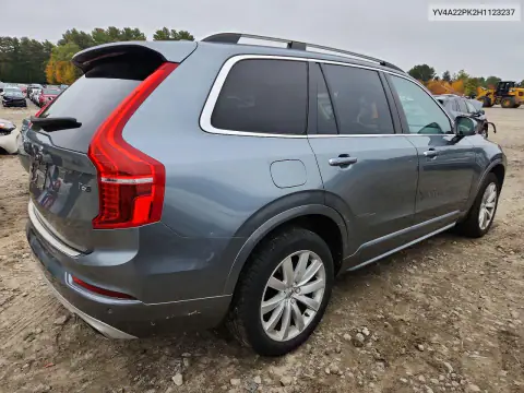 YV4A22PK2H1123237 — 2017 Volvo XC90, фото 3 с аукциона Copart, Подтопление