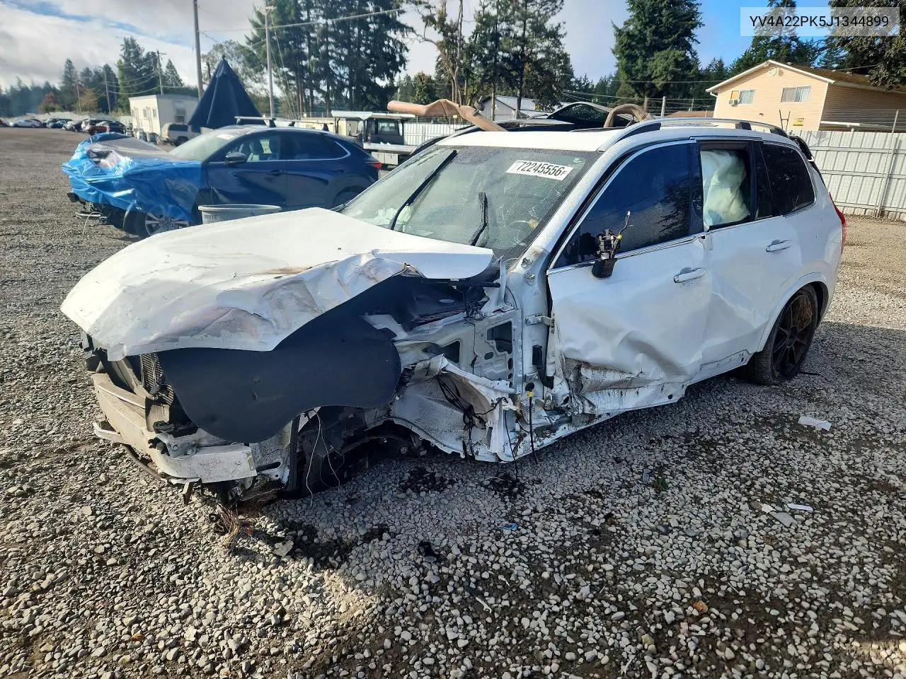 2018 Volvo Xc90 T6 VIN YV4A22PK5J1344899 фото 1