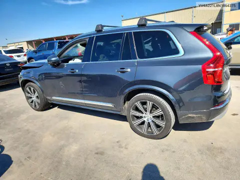 2022 Volvo Xc90 T6 Inscription VIN YV4A221L8N1864375 фото 2