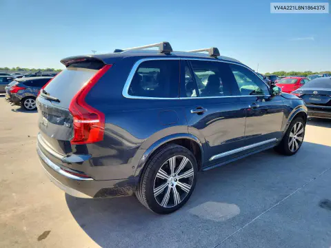 2022 Volvo Xc90 T6 Inscription VIN YV4A221L8N1864375 фото 3