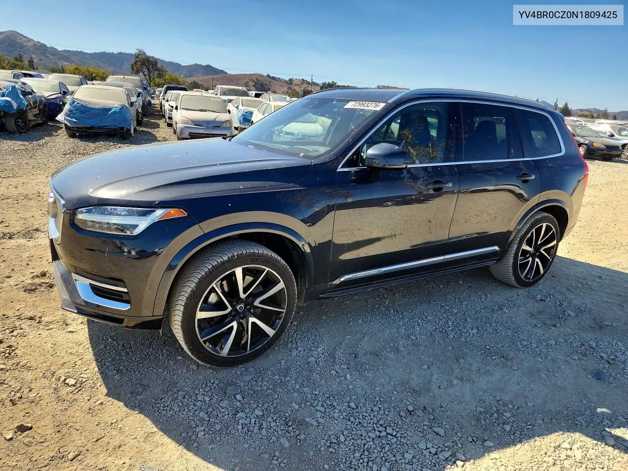 YV4BR0CZ0N1809425 Volvo XC90 2022 — повреждение Сторона, фото до ремонта