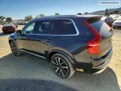 YV4BR0CZ0N1809425 — 2022 Volvo XC90, фото 2 с аукциона Copart, Сторона