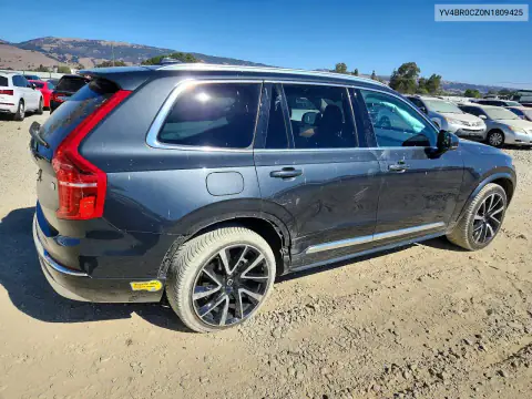 YV4BR0CZ0N1809425 — 2022 Volvo XC90, фото 3 с аукциона Copart, Сторона