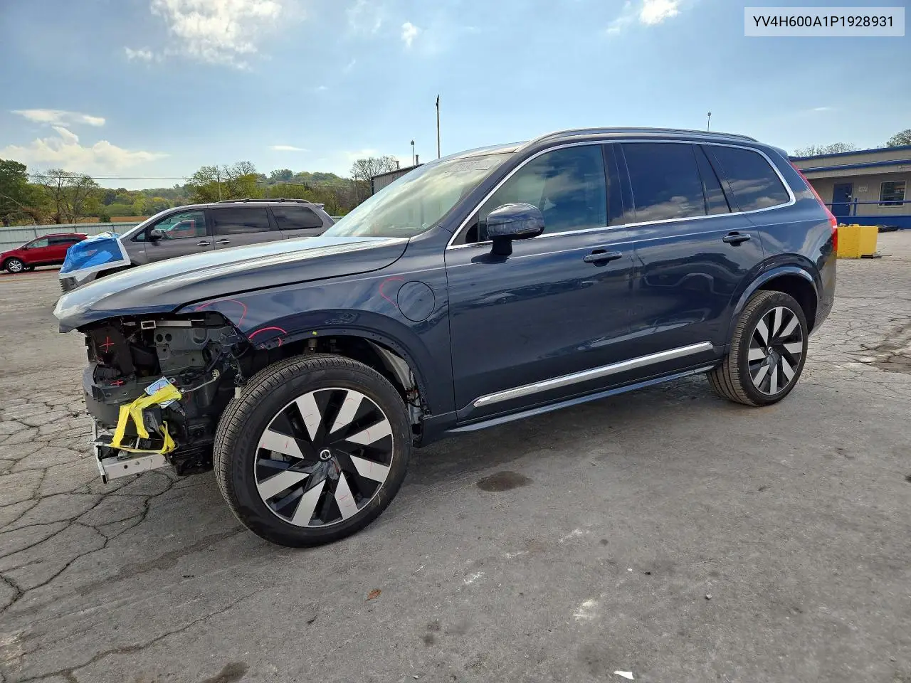 YV4H600A1P1928931 Volvo XC90 2023 — повреждение Передняя часть, фото до ремонта