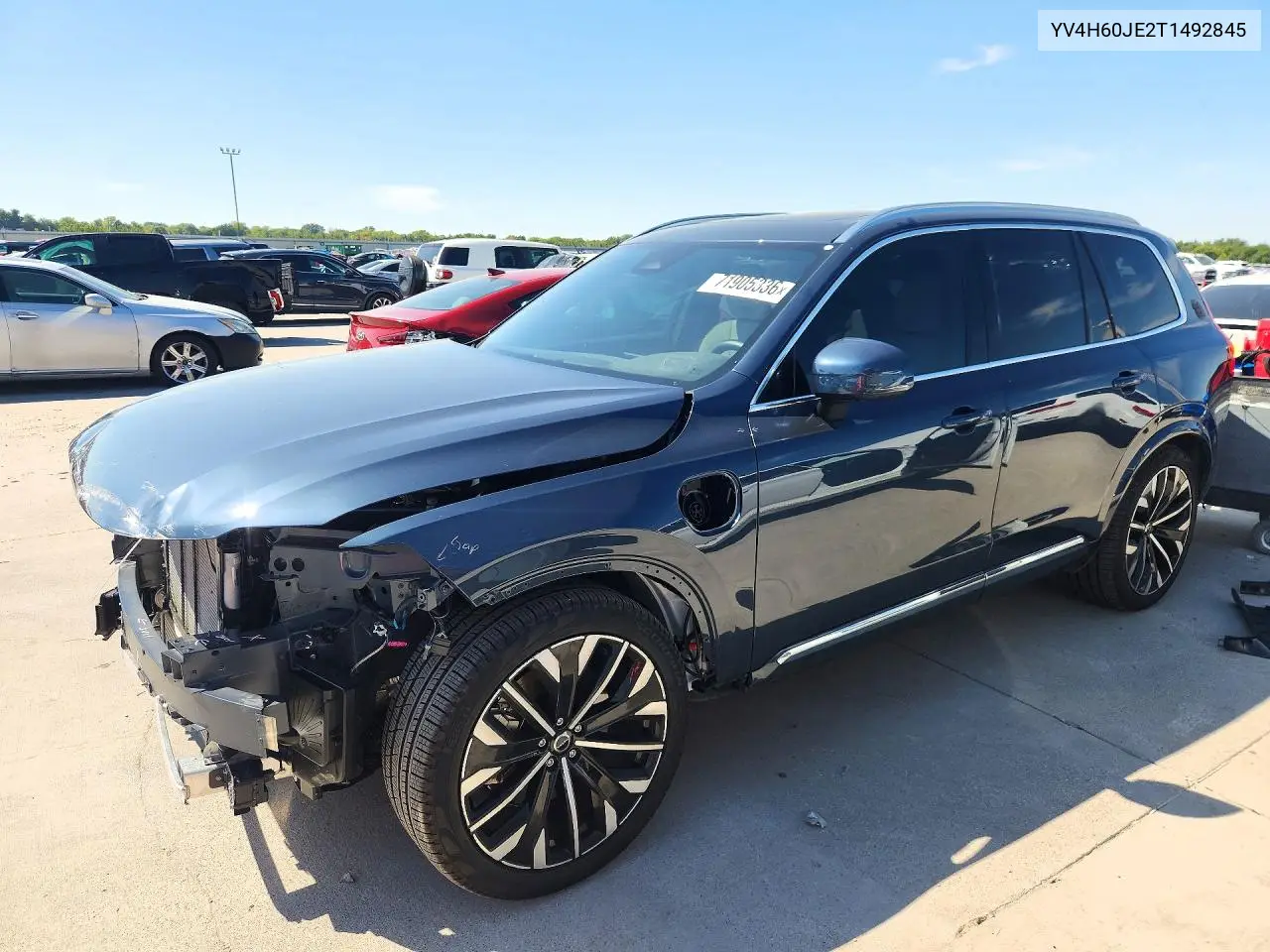 2026 Volvo Xc90 Plus VIN YV4H60JE2T1492845 фото 1