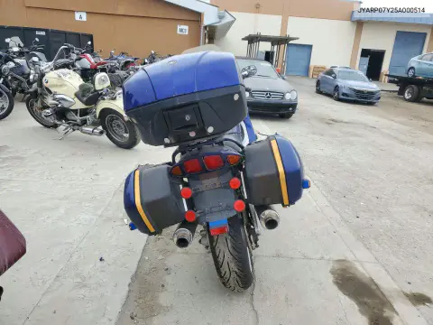 2005 Yamaha Fjr1300 VIN JYARP07Y25A000514 фото 4