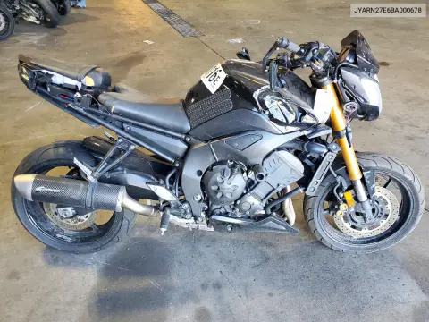 JYARN27E6BA000678 — 2011 Yamaha Fz, Сторона, фото до ремонта