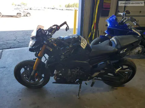 2011 Yamaha Fz8 N VIN JYARN27E6BA000678 фото 3