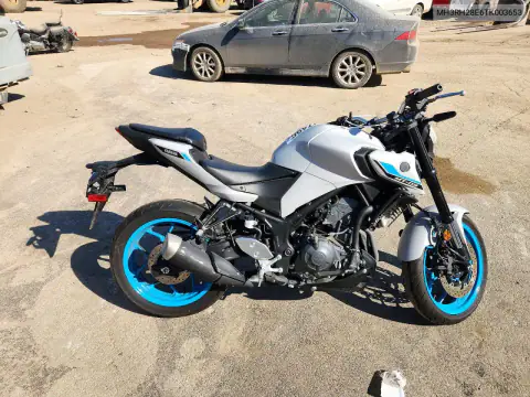 MH3RH28E6TK003653 — 2026 Yamaha MT-03, Передняя часть, фото до ремонта