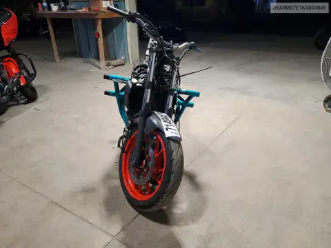 2019 Yamaha Mt07 VIN JYARM27E1KA004849 фото 2