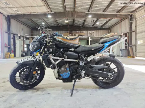 2020 Yamaha Mt07 VIN JYARM27E1LA006490 фото 3
