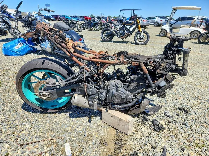 2022 Yamaha MT07 VIN JYARM32Y8NA001166 фото 1
