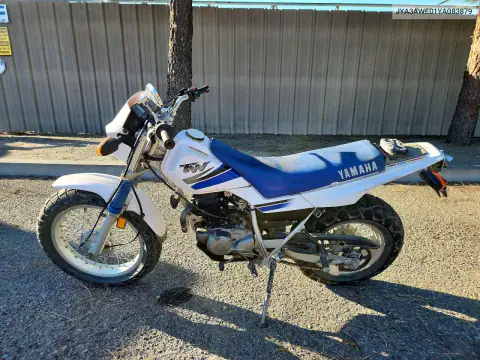 2000 Yamaha Tw200 VIN JYA3AWE01YA083879 фото 3