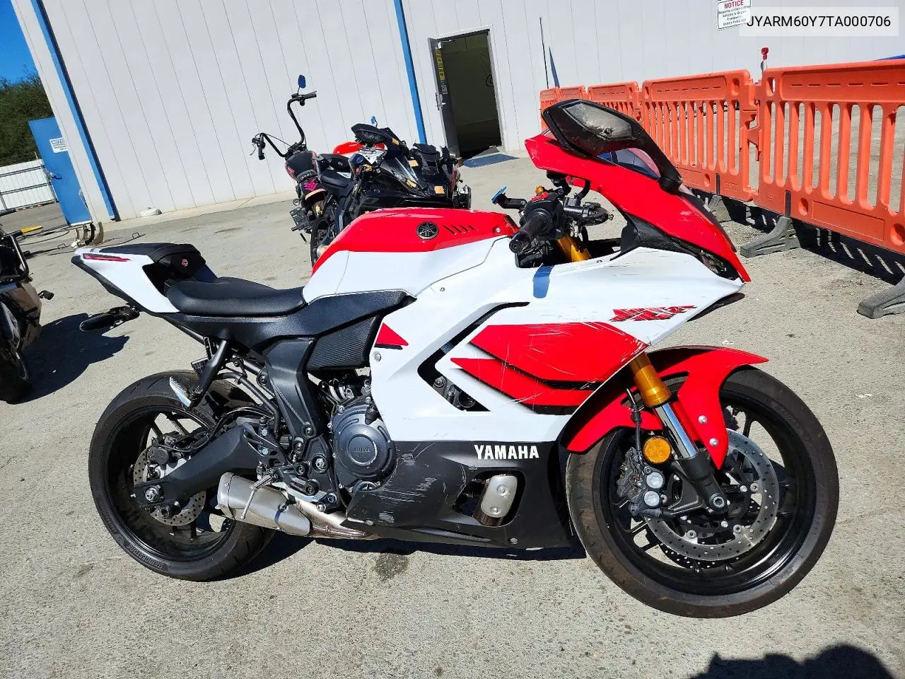 2026 Yamaha Yzf690 VIN JYARM60Y7TA000706 фото 1