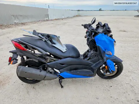 MH3SH10Y8JK001367 — 2018 Yamaha X-MAX, Повреждения со всех сторон, фото до ремонта