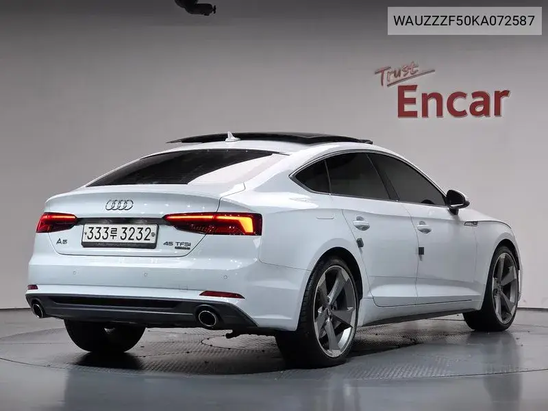 A5 (F5) 45 Tfsi Quattro Premium Sportback VIN WAUZZZF50KA072587 фото 1