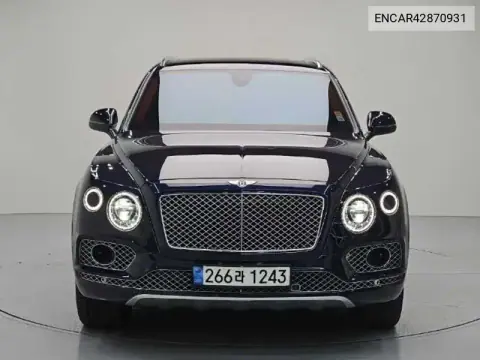 ENCAR42870931 — 2017 Bentley Bentayga, фото до ремонта