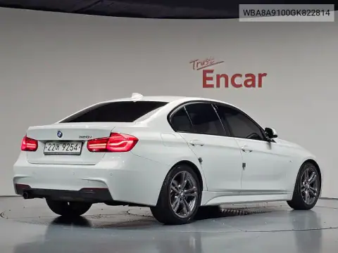 3 Series (F30) 320I M Sports VIN WBA8A9100GK822814 фото 1