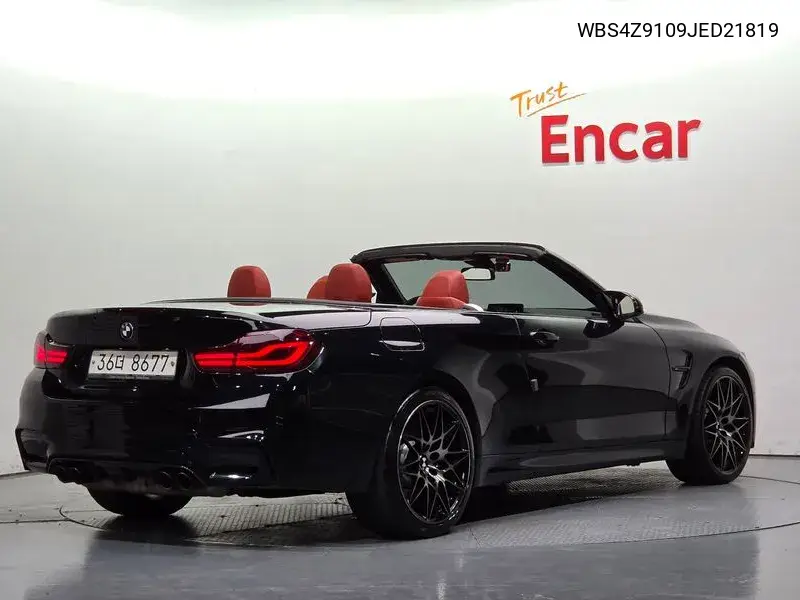 M4 (F82) M4 Convertible Competition VIN WBS4Z9109JED21819 фото 1