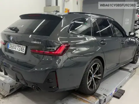 3 Series (G20) 320I Touring M Sports VIN WBA61CY08SFU92383 фото 2