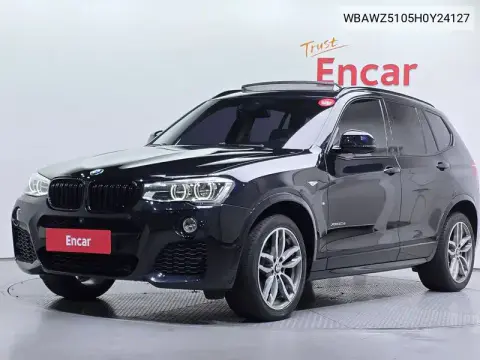 WBAWZ5105H0Y24127 — 2017 BMW X3, фото до ремонта