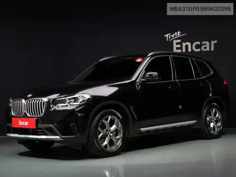 WBA31DP05N9K02095 — 2022 BMW X3, фото до ремонта