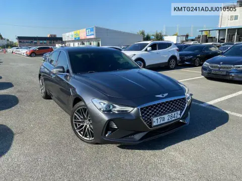 KMTG241ADJU010505 — 2018 Genesis G70, фото до ремонта